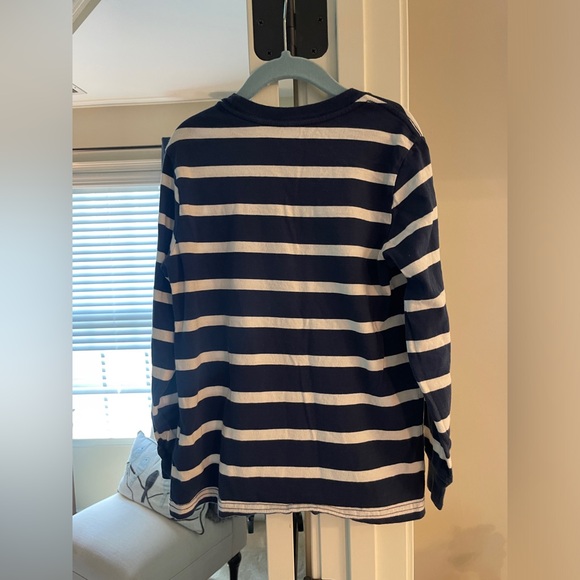 Boys Ralph Lauren Long Sleeve Stripe Top - Size 6 - Picture 3 of 4